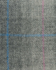 Grey Check Harris Tweed