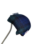 Mallet Golf Putter Cover with Magnet Closure in Harris Tweed®