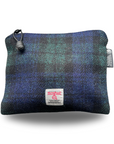 Valuables Pouch with Zip in Harris Tweed®