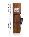 Pocket Glass Whisky Water Dropper in Harris Tweed® Case