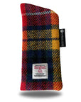 Sunglass Case with Velvet Lining in Buchanan Tartan Harris Tweed®