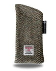 Sunglass Case with Velvet Lining in Herringbone Harris Tweed®