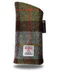 Sunglass Case with Velvet Lining in MacLeod Tartan Harris Tweed®