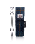 Pocket Glass Whisky Water Dropper in Harris Tweed® Case