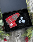 Xmas Gift Box - Par Red Harris Tweed