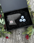 Xmas Gift Box - Par - Houndstooth