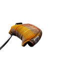 Mallet Golf Putter Cover with Magnet Closure in Harris Tweed®